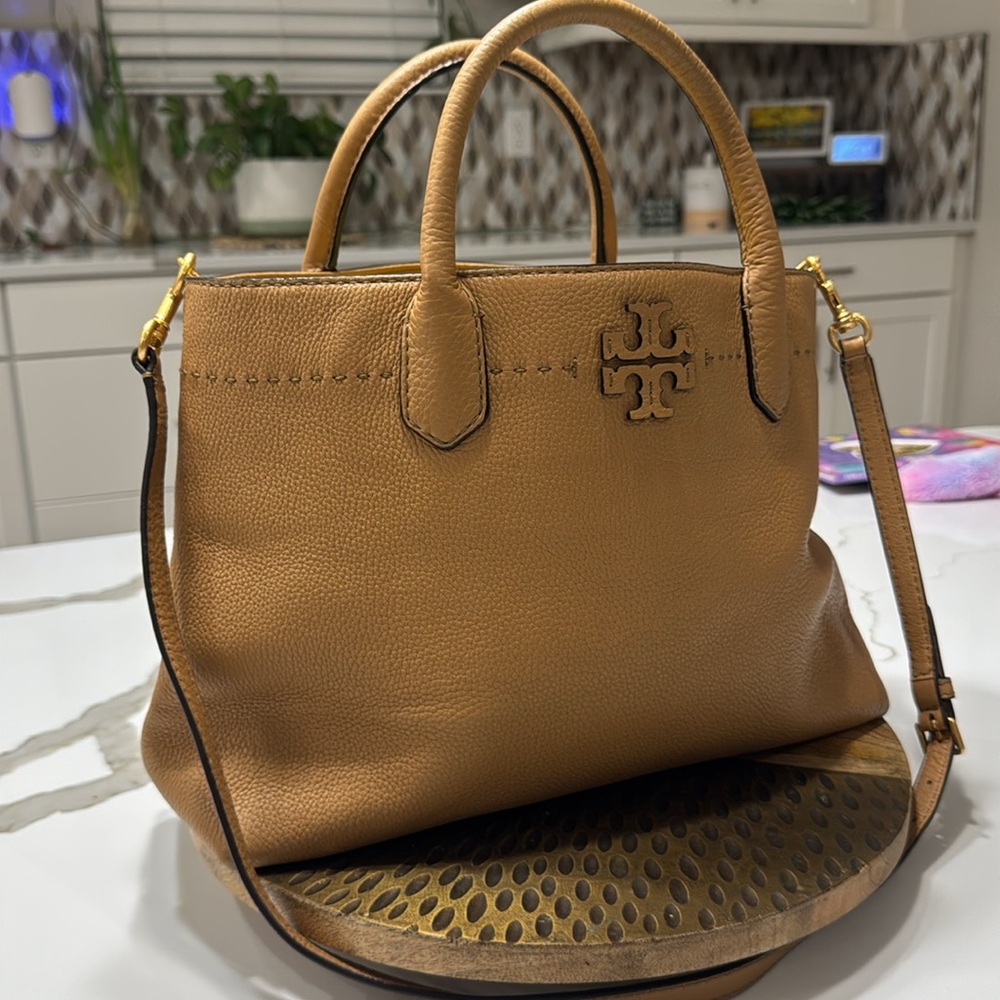 Tory Burch Mcgraw tote with crossbody strap
